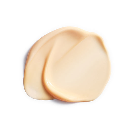 Texture swatch of Eminence Vitamin C+ Eye Cream, a lightweight cream.