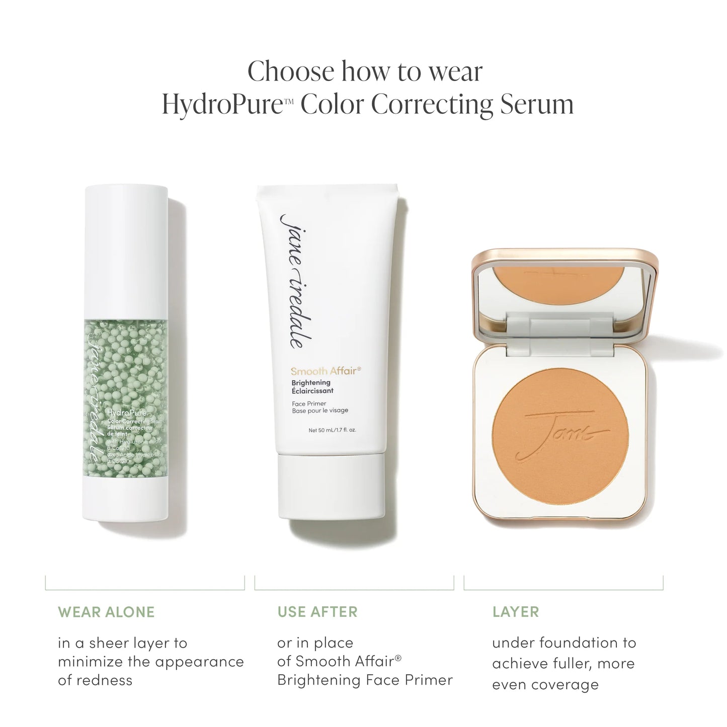HydroPure Color Correcting Serum with Hyaluronic Acid & CoQ10