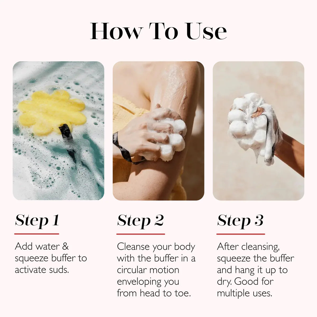 Spongellé Bulgarian Rose | Wild Flower Bath Sponge