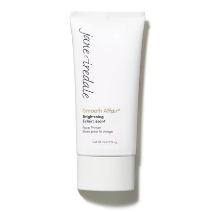 Tube of jane iredale Smooth Affair face primer on a white background