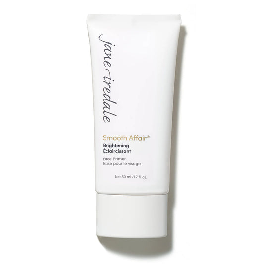 Tube of jane iredale Smooth Affair face primer on a white background