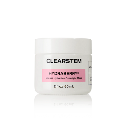 Clearstem Hydraberry mask jar on a white background