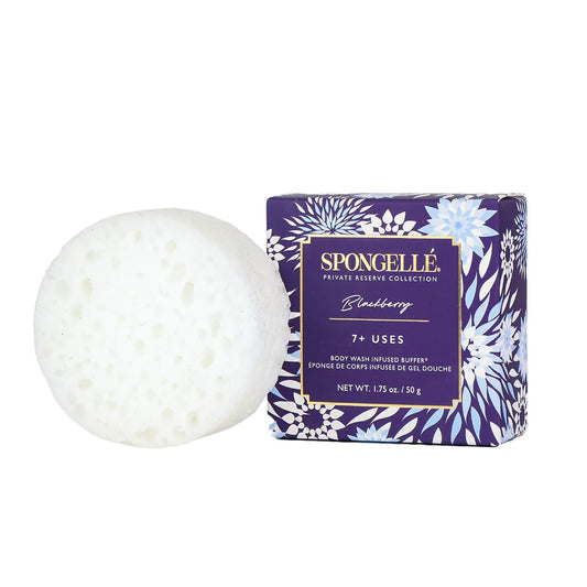 Spongellé Blackberry Spongette | Exfoliating & Nourishing Bath Infusion