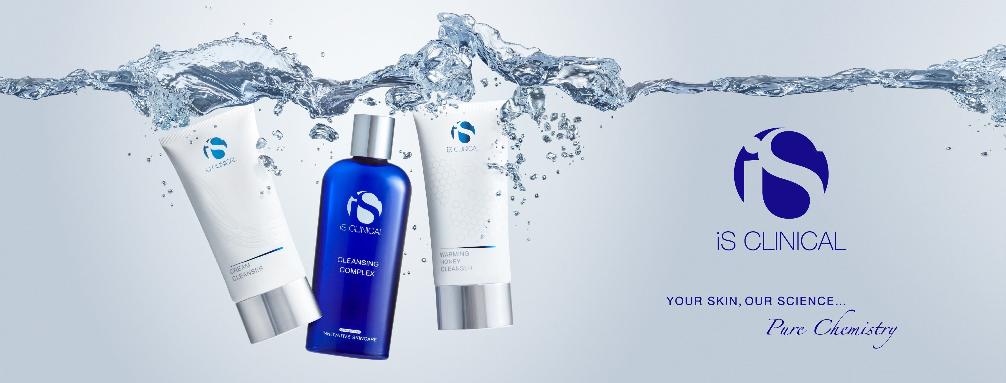 iS Clinical professional skincare products for advanced skin rejuvenation and hydration