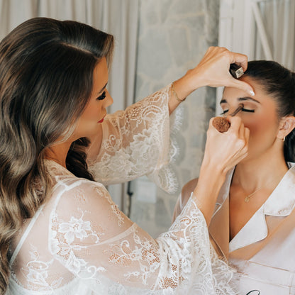 Refined With Carolina Bridal Makeup Application 
