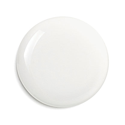 White round object on a white background