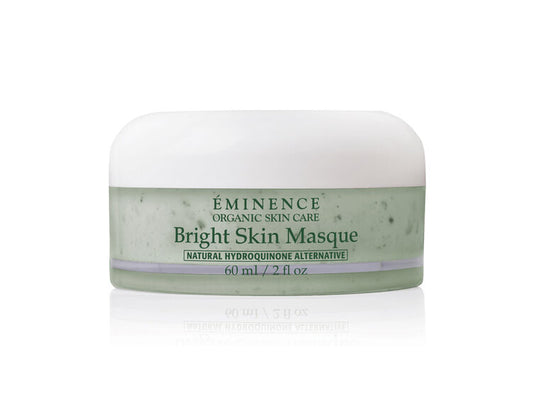 Eminence Organic Skin Care Bright Skin Masque jar on a white background
