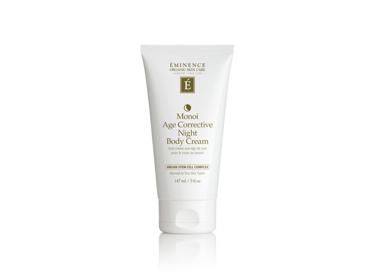 Eminence Monoi Age Corrective Night Body Cream on a white background