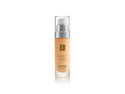 Eminence Organic Skin Care Vitamin C+ Serum in its retail packaging, 1 fl oz.