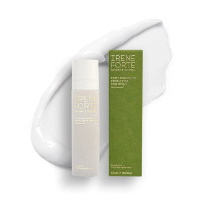Two skincare products from Irene Forte on a white background