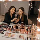 glamorous makeup lesson