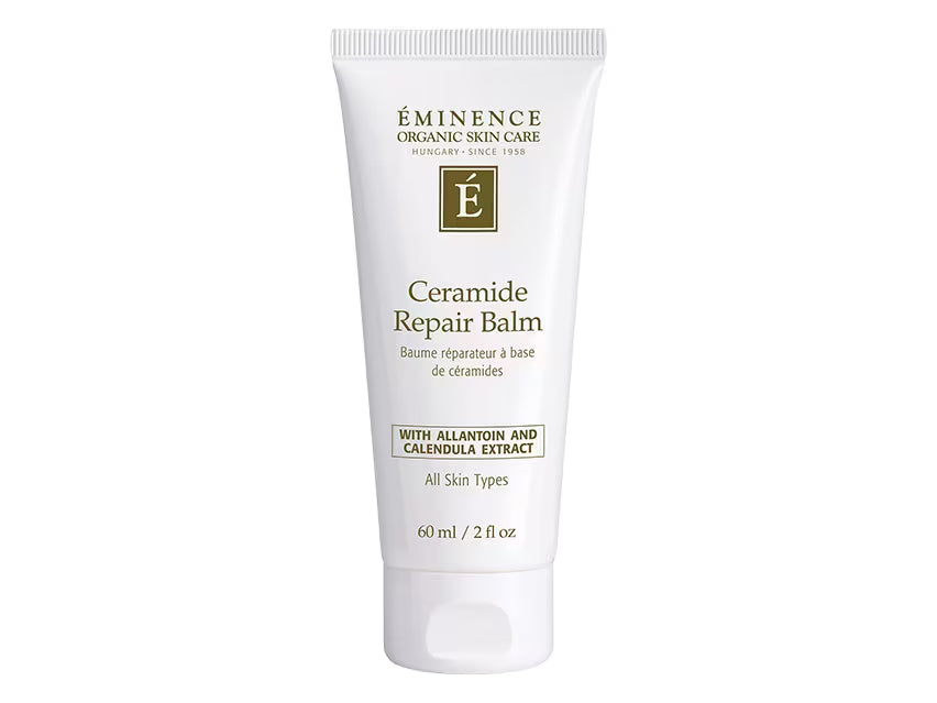 Eminence Ceramide Repair Balm tube on a white background